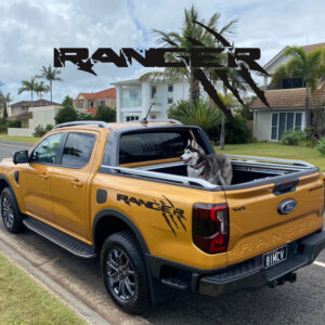 Next Gen Ford Ranger Logo with Claws Decal